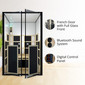ProSeries 200 High-Heat 170°F 2-Person Full-Body 360° Indoor/Patio Far Infrared Sauna - Ultra-Low EMF (Open-Box)