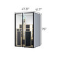 ProSeries 200 High-Heat 170°F 2-Person Full-Body 360° Indoor/Patio Far Infrared Sauna - Ultra-Low EMF (Open-Box)