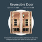Tosi™ 1-Person Full Spectrum Infrared Sauna - Cedar, Ultra-Low EMF (Open-Box)