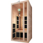Tosi™ 1-Person Full Spectrum Infrared Sauna - Cedar, Ultra-Low EMF (Open-Box)