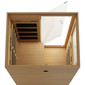 Ensi+ Mini High-Heat 170°F 1-Person Far Infrared Sauna - Hemlock (Ultra-Low EMF)