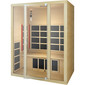 Tosi+™ High-Heat 170°F 3-Person Full Spectrum Infrared Sauna (Ultra-Low EMF)