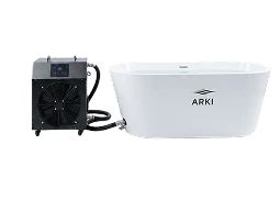 Arki plunge tub with integrated chiller and heater