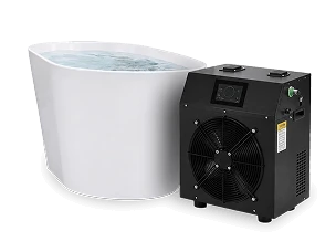 Arki Pro 2.0 plunge tub and integrated 1 HP chiller and heater