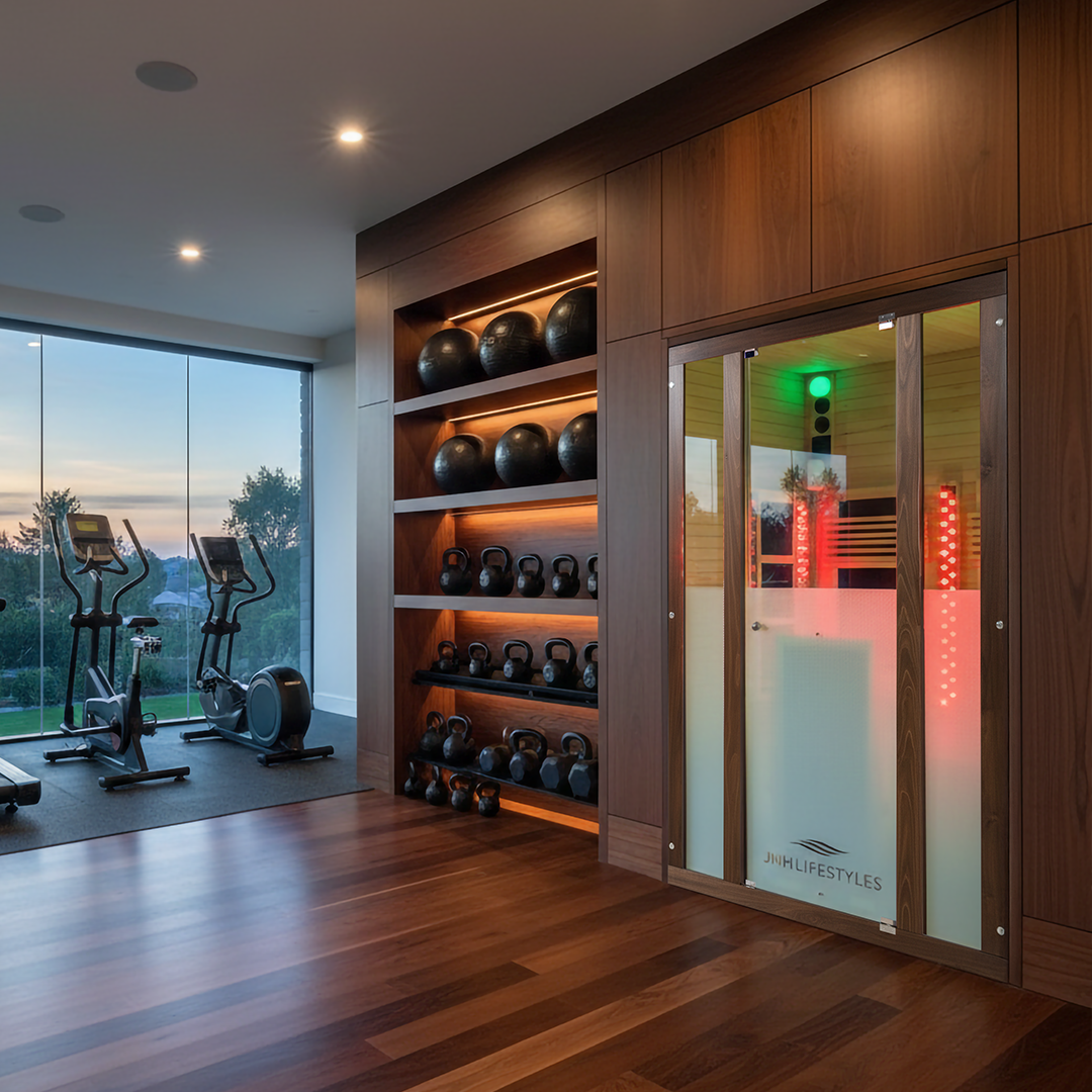 Luxury Home Gym Sauna