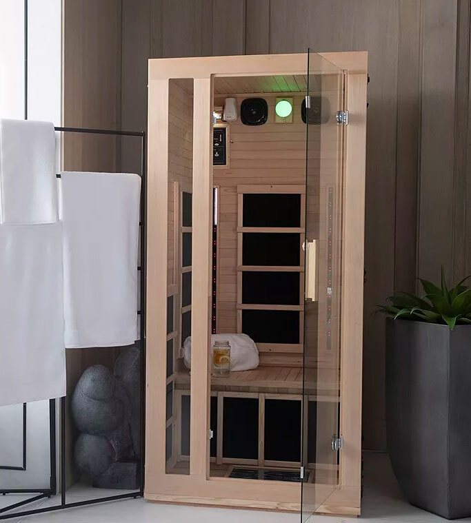 Tosi™ 1 Person Ultra-Low EMF Full Spectrum Infrared Sauna