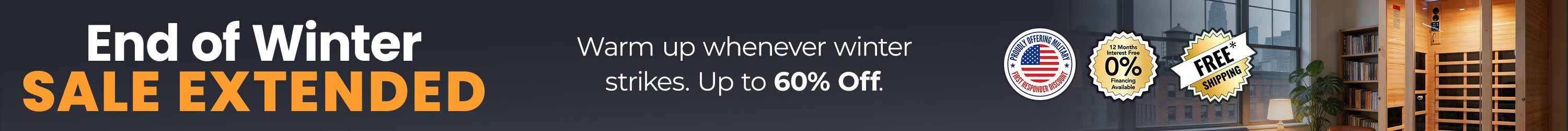 End of Winter Extended Sale