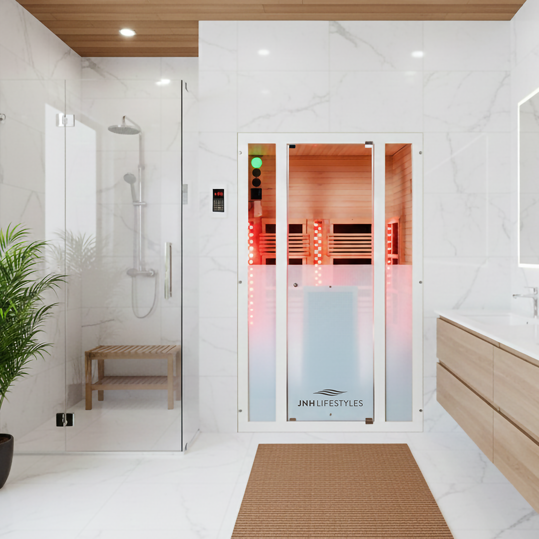 Modern Bathroom Sauna Installation