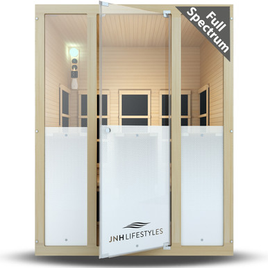 マ*イ様 IE SAUNA JNH Lifestyles Tosi™ 360° High-Heat 3-Person Full Spectrum
