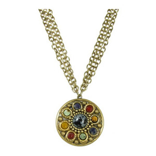 Michal Golan Earthly Flower Necklace N2124