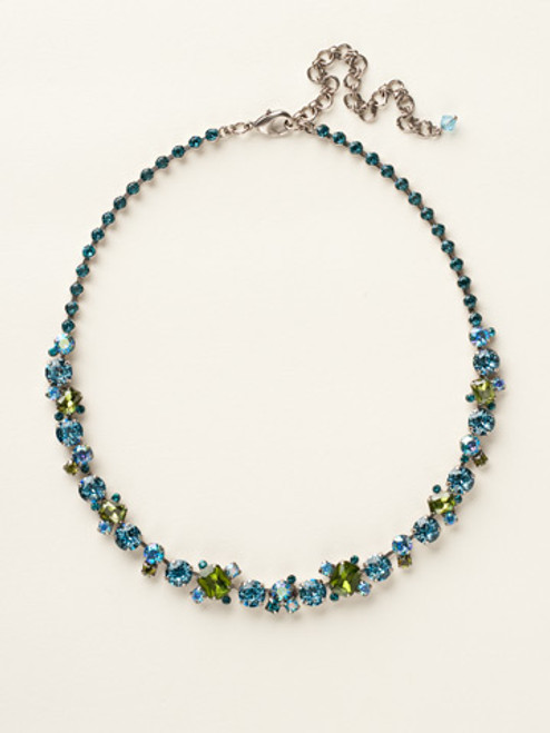 Sorrelli Ocean Crystal Necklace~NCF6ASOC | Adares Boutique