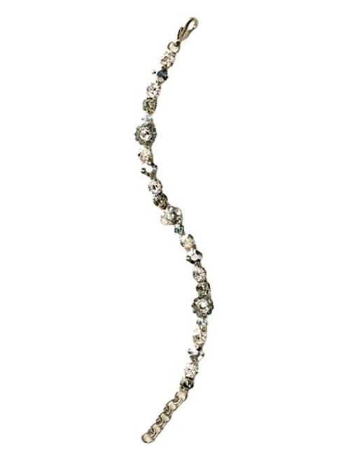 Sorrelli CRYSTAL ROCK - Classic Floral Tennis Bracelet ~ BBE2ASCRO | Adare's Boutique