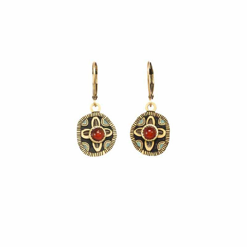 Michal Golan EARTH - Small Circle Earrings ~ S8022 | Adare's Boutique