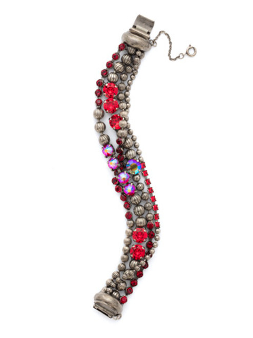 CRANBERRY Crystal Bracelet by Sorrelli~BCU37ASCB | Adares Boutique