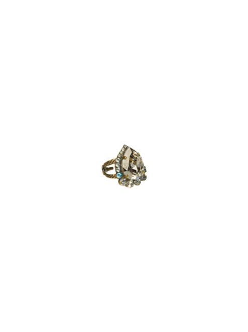 Sorrelli Afterglow- Petite Pear Ring~ RCR8AGAFG | Adares Boutique
