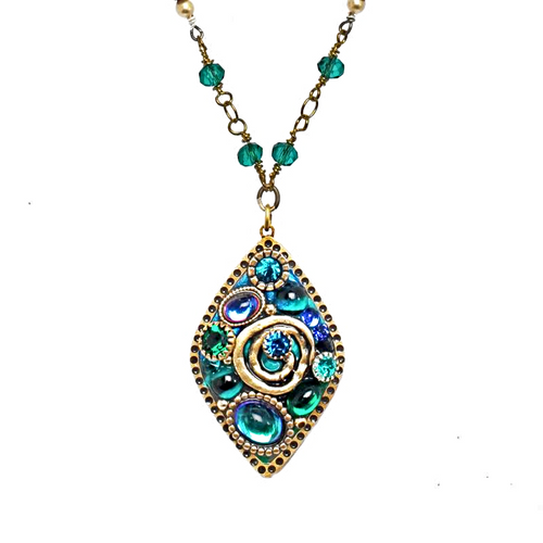 Michal Golan Emerald Collection Necklace~N3723