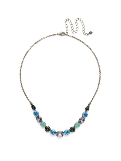 Sorrelli Moonlit Shores Crystal Necklace NDQ14ASMLS