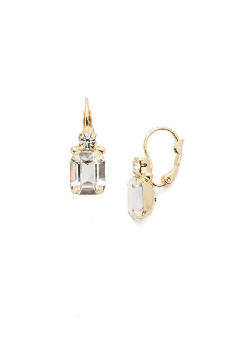  Sorrelli CRYSTAL- Octavia Studded Dangle Earrings~ EEA7BGCRY | Adare's Boutique