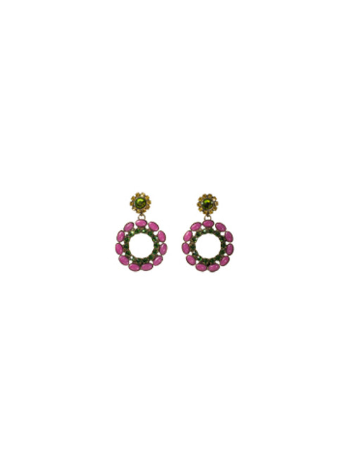 Sorrelli HIBISCUS - Sugary Sweet Earrings ~ ECL3AGHIB | Adare's Boutique
