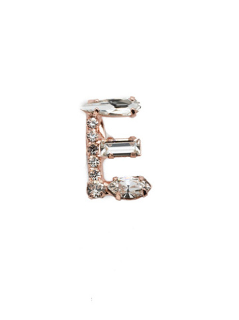 Sorrelli - Mother's Day-Crystal "E" Charm ~  CES10RGCRY | Adares Boutique