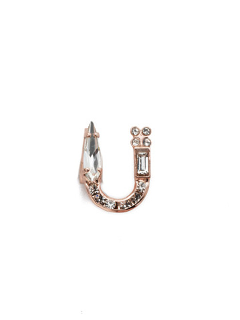 Sorrelli - Mother's Day-Crystal "U" Charm ~ CES25RGCRY | Adares Boutique