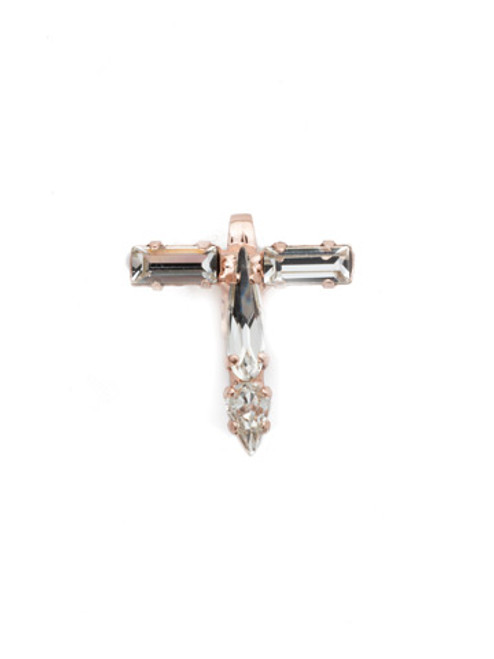 Sorrelli - Mother's Day-Crystal "T" Charm ~ CES28RGCRY | Adares Boutique