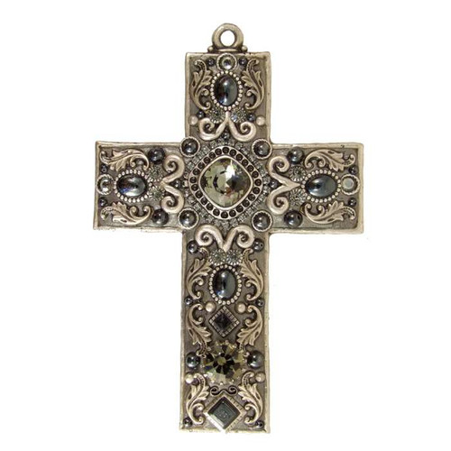 Michal Golan Hematite Wall Cross~CR6 | Adares Boutique