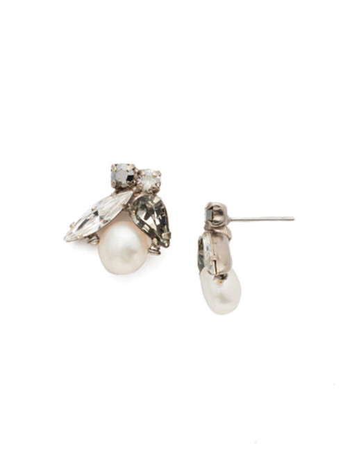 Sorrelli Crystal Rock ~ Eliza Stud Earrings~ EEC5ASCRO | Adares Boutique