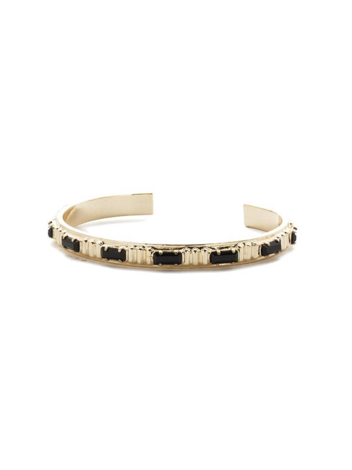 Sorrelli JET- Eira Cuff Bracelet~ BEF3BGJET | Adares Boutique
