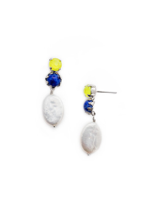 Sorrelli BLUE POPPY- Arbor Dangle Earrings~ EES120PDBPY