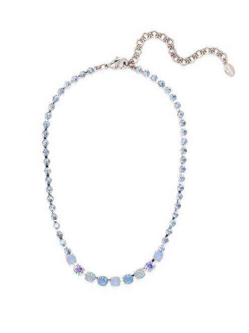 Sorrelli WINDSOR BLUE- Audriana Tennis Necklace~ NET37PDWNB