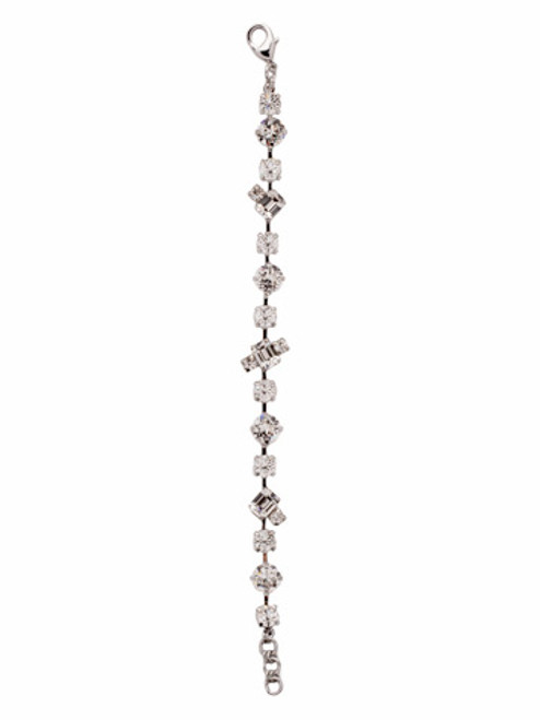 Sorrelli CRYSTAL - Melrose Tennis Bracelet ~ BET16PDCRY