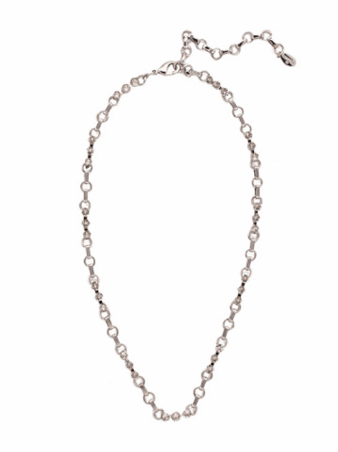 Sorrelli CRYSTAL - Patrice Tennis Necklace ~ NEZ2PDCRY