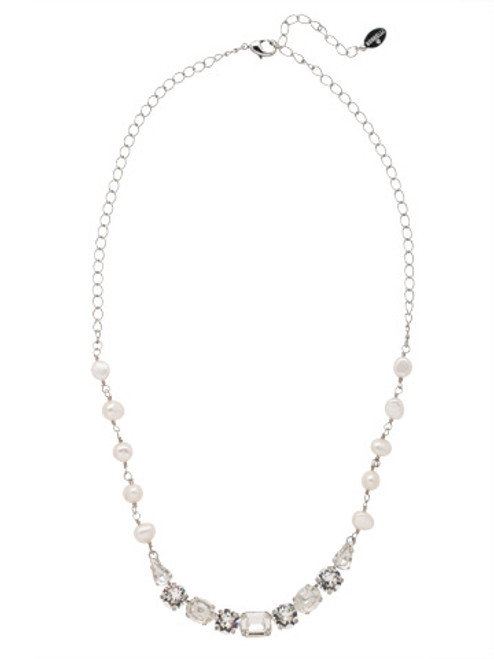 Sorrelli MODERN PEARL- Libby Tennis Necklace ~ NEU99PDMDP