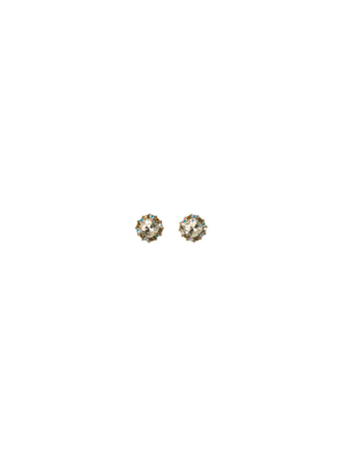 Sorrelli NEUTRAL TERRITORY- Crystal Border Stud Earrings ~ ECG35ASNT | Adare's Boutique