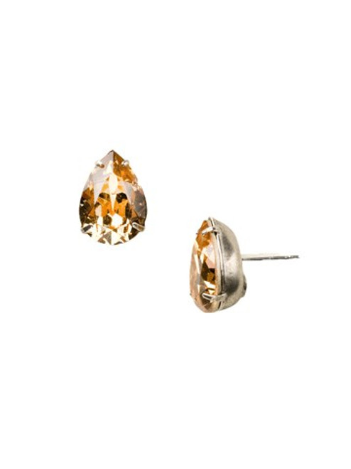 Sorrelli NEUTRAL TERRITORY- Classic Teardrop Stud Earrings ~ ECR115ASNT 