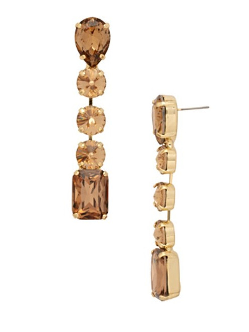 Sorrelli LIGHT COLORADO- Lucille Statement Earrings ~ 4EFL3BGLC | Adare's Boutique