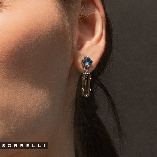 Sorrelli ASPEN SKY- Bindi Studded Dangle Earrings ~ EFL13PDASP | Adare's Boutique