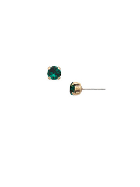 Sorrelli EMERALD- Jayda Stud Earrings~ EDN32AGEME 