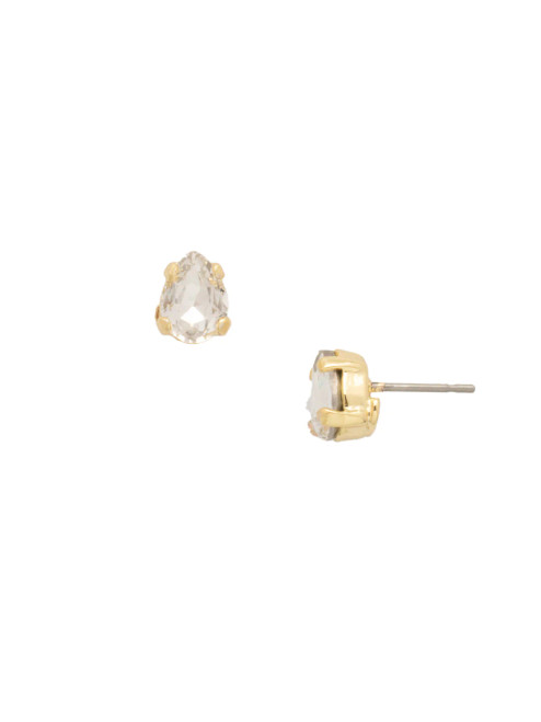 Sorrelli CRYSTAL- Petite Pear Stud Earrings ~ EDJ19BGCRY | Adare's Boutique