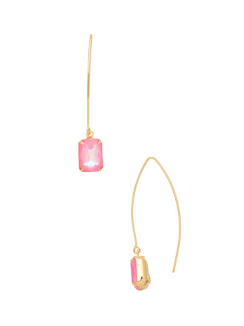 Sorrelli LIGHT ROSE DELITE- Bobbi Threader Wire Earrings ~ EFK40BGLRD | Adare's Boutique