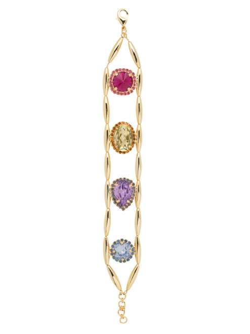 Sorrelli PRISM- Giselle Crystal Tennis Bracelet~ BFC80BGPRI | Adare's Boutique