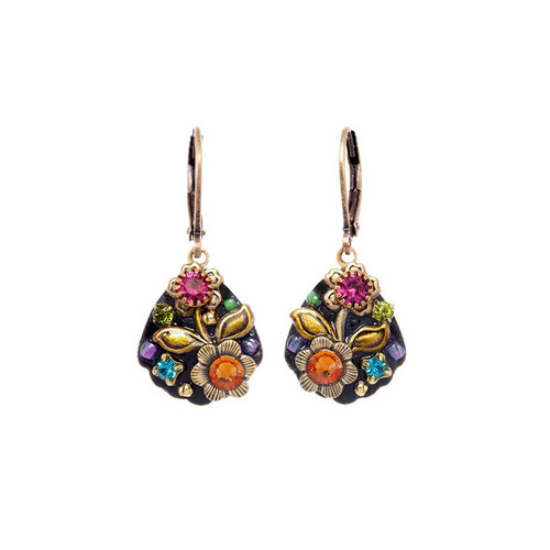 Michal Golan - MIDNIGHT GARDEN - Small Drop Earrings ~ S8259 | Adare's Boutique