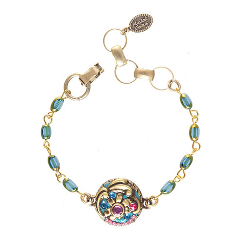 Michal Golan TEAL - Circle Bracelet ~ SB706 | Adare's Boutique