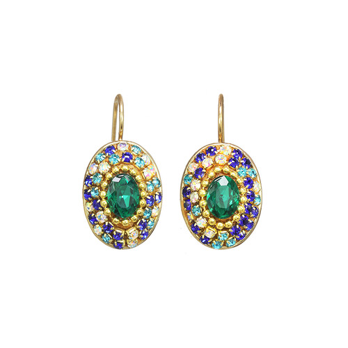 Michal Golan BELLA - Small Oval Earrings ~ S8548 | Adare's Boutique