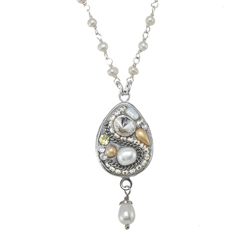 Michal Golan MOONLIGHT - Drop Necklace ~ N4258 | Adare's Boutique