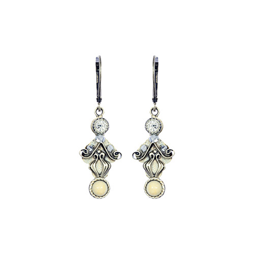 Michal Golan SAHARA -Small Dangling Shield Earrings ~ S7509 | Adare's Boutique