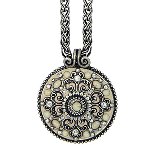 Michal Golan SAHARA - Medallion Necklace ~ N2857 | Adare's Boutique
