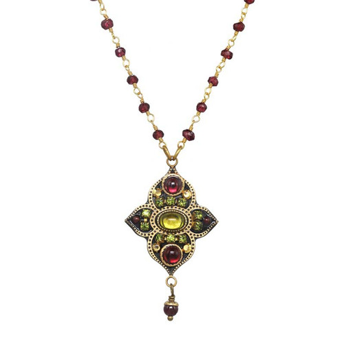 Michal Golan ENCHANTED - Lotus Pendant Necklace ~ N4221 | Adare's Boutique