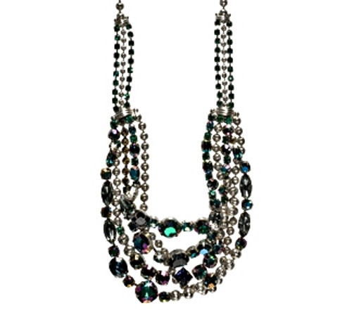 *Made To Order*Sorrelli Emerald City Crystal Layering Necklace-NCK50ASEMC